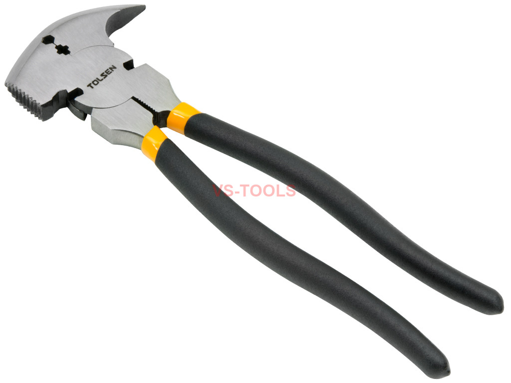 HeavyDuty Fencing Pliers Fence Wire Cutter Twisting Tensioning